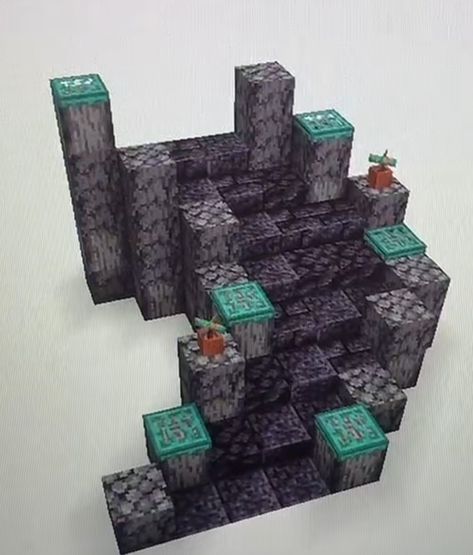 Minecraft Nether Path Design, Nether Paths Minecraft, Minecraft Gothic Builds Small, Nether Themed Builds, Sculk Minecraft Builds, Minecraft Dark Castle Interior, Minecraft Skulk Build, Nether Pathways Minecraft, Goth Minecraft House Interior