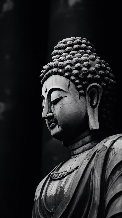 Photography of Buddhist statue black art representation. | premium image by rawpixel.com