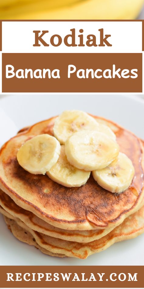 There's something irresistibly comforting about pancakes, and this Kodiak Banana Pancakes Recipe elevates this comfort food to a healthier level. Kodiak Banana Pancakes, Sheetpan Pancakes Kodiak, Kodiak Mug Pancake, Kodiak Pancakes, Banana Pancakes Recipe, Kodiak Cakes, Gluten Free Pancakes, Banana Chips, Paneer Recipes