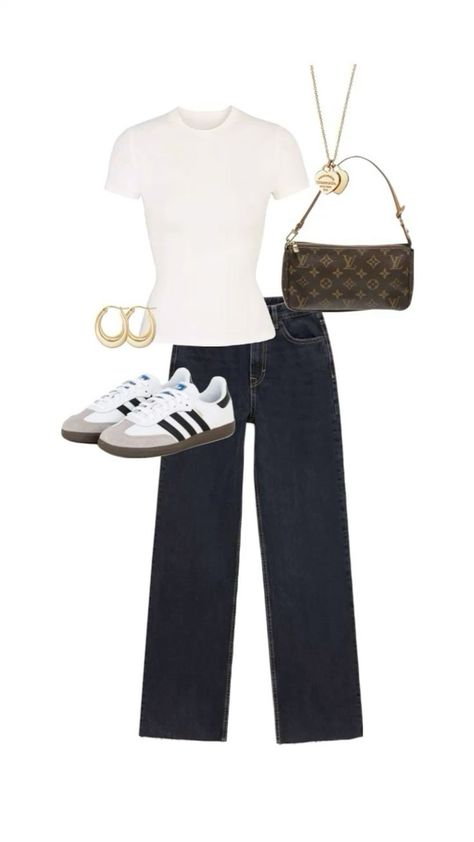 Clean Girl Outfits Ideas, Clean Girl Outfits For School, Outfit Inspo Teen Girl, Clean Girl Outfit Ideas, Outfit Ideas Clean Girl, Girls Jeans Outfit, Clean Girl Outfits, Clean Girl Outfit, Dress Code Outfits