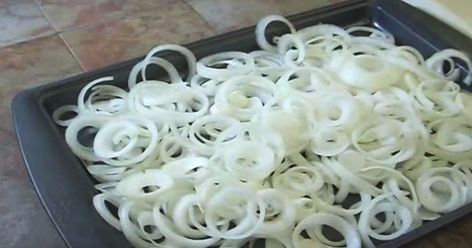 Gluten Free French Fried Onions, Freeze Onions, French Fried Onion Recipes, Freezing Onions, Frozen Onion Rings, Spicy Potato Salad, Fried Onions Recipe, Onions Recipes, Recipes Whole Foods