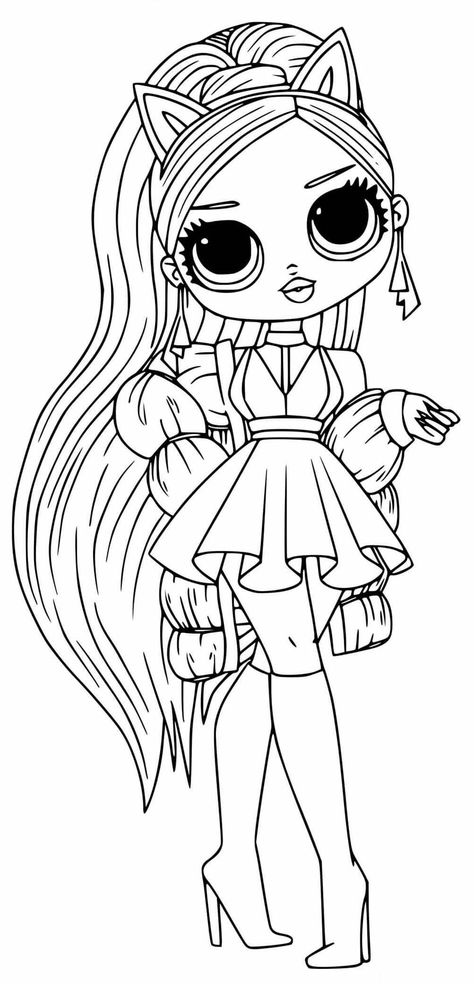 50+ Desenhos da Boneca LOL para colorir - Como fazer em casa Doodle Family, Lol Drawing, Tumblr Coloring Pages, Monster Truck Coloring Pages, Baby Coloring Pages, Lol Omg, Unicorn Drawing, Farm Animal Coloring Pages, Barbie Coloring