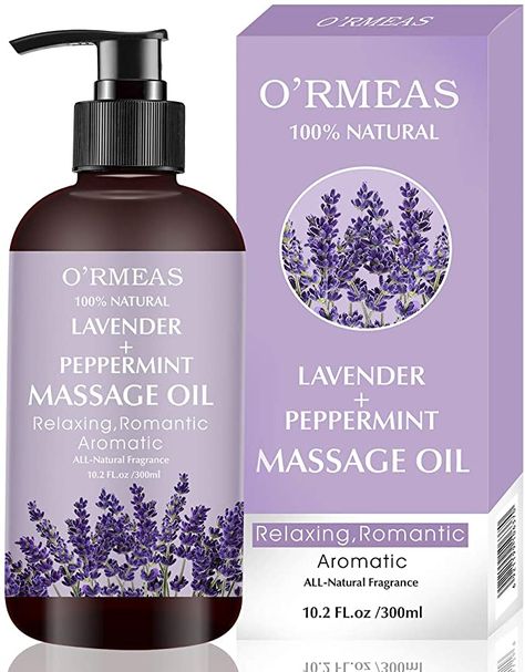 Amazon.com: Massage Oil for Warming, Relaxing, Massaging Joint Pain Relief Sensual Massage Oil Lavender and Peppermint Massage Oils Moisturizing Body Oil for Men and Women 10.2 fl.oz: Health & Personal Care Lavender Massage Oil, Turmeric Oil, Moisturizing Body Oil, Oils For Men, Massage Bars, Therapeutic Massage, Joints Pain Relief, Natural Moisturizer, Body Massage