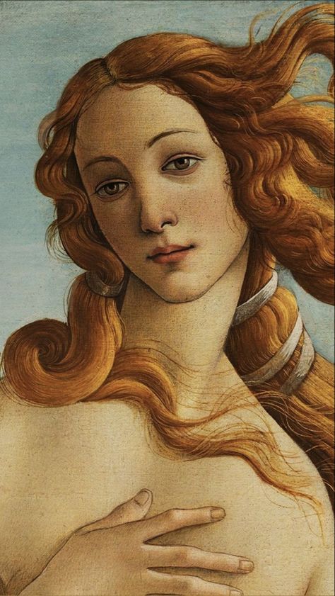 Birth Of Venus Botticelli, Venus Botticelli, Venus Painting, Venus Art, Birth Of Venus, Sandro Botticelli, Great Works Of Art, European Art, Aesthetic Painting