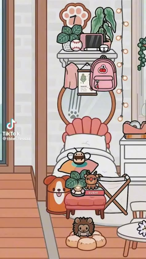 Cute Dorm Ideas, Toca Aesthetic, Toca Boca Hair Salon, Toca Life World Aesthetic, Toca Room Ideas, Bad Room Ideas, Toca Life Ideas, Toca Life World Aesthetic Pfp, Toca House Ideas