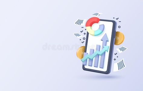 Paid Media, Mobile Display, Organization And Management, Free Vector Illustration, Marketing Budget, Mobile Shop, Mobile Technology, Banner Vector, Online Advertising