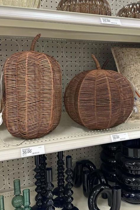 Looking for fall decor or getting ready for halloween decorations? These dark brown rattan pumpkins are so cute and high quality!! Elevate your seasonal decor with these home finds. Showcase this pre-lit pumpkin decoration on your entryway table, coffee table, mantel, dining table or windowsill to create a warm, welcoming fall ambiance in your home. Shop these decor finds here. Rattan Pumpkins, Welcome Fall, Window Sill, Pumpkin Decorating, Fall Home Decor, Autumn Home, Home Decor Styles, Decorative Pieces, Entryway Tables