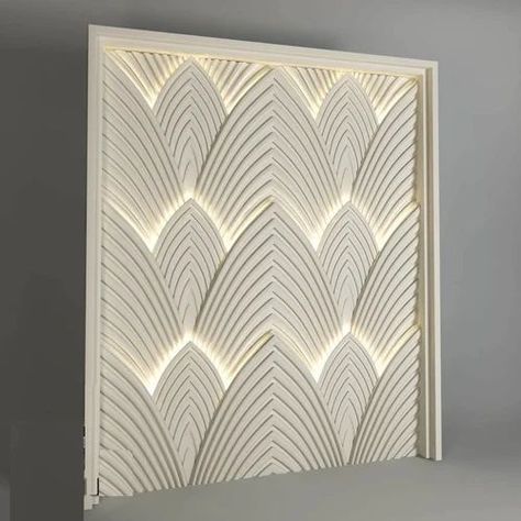 Art Deco Panel, Kitchen Silver, Paneled Walls, Deco Panel, Cladding Design, Simple Decoration, Wall Panel Design, Wall Texture Design, Deco Wall