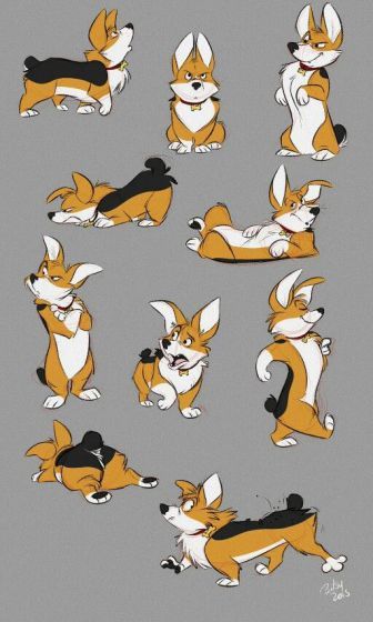 references-dogs62 Dog Character Design, Dogs Cartoon, Animal Design Illustration, Dog Character, Cartoon Dogs, Character Design Cartoon, 골든 리트리버, 강아지 그림, 캐릭터 드로잉