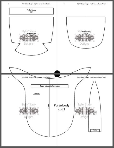 Hip/Crossbody Bag DIY – Stylin Stacy Thigh Bag Pattern, Holster Bag Pattern, Hip Bag Pattern Free, Waist Bag Pattern, Hip Bag Pattern, Belt Bag Pattern, Crossbody Bag Diy, Hip Purse, Thigh Bag