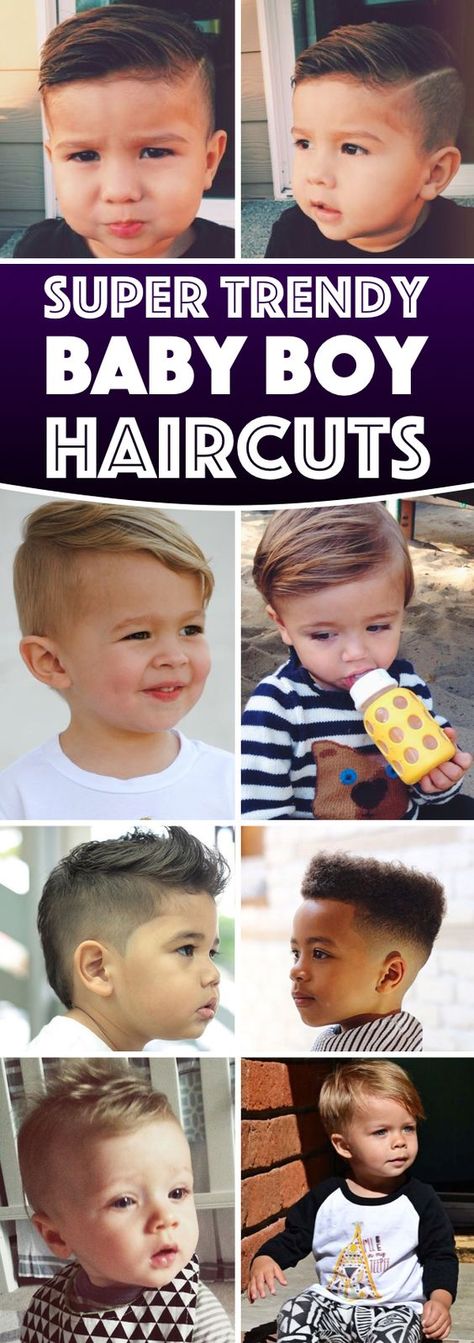 15 Super Trendy Baby Boy Haircuts Charming Your Little One’s Personality Baby Boy Fashion, Baby Haircut, Toddler Haircuts, Toddler Boy Haircuts, Baby Boy Haircuts, Baby Boy Hairstyles, First Haircut, Kids Hair Cuts, Boys Haircuts