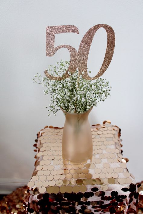 50th Birthday Ideas For Women Decoration, Birthday Decorations 50th, 50th Birthday Party Centerpieces, 50th Birthday Table Decorations, Decorations 50th Birthday, 50th Birthday Ideas For Women, 50th Birthday Decor, 60th Birthday Centerpieces, 40th Birthday Centerpieces