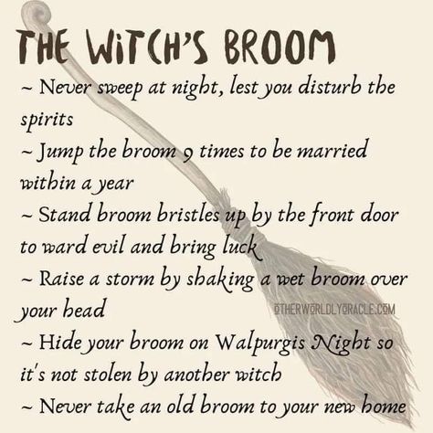 Making A Besom Broom, Besom Broom Witchcraft Diy, Witches Besom Diy, Broom By Door Meaning, How To Banish Nightmares, Broom Over The Door Meaning, Witch Broom Meaning, Making Witches Brooms, How To Make A Besom