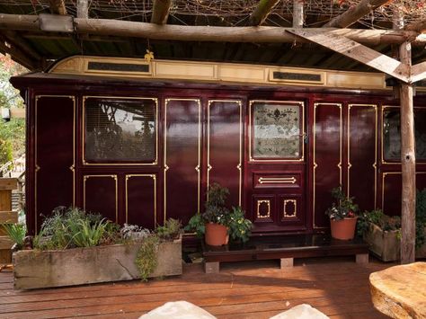 A former showmans carriage, lovingly restored Showmans Wagon, Bodiam Castle, Charcoal Bbq, Wet Rooms, Photo Location, Glamping, Patio Garden, Castle, Prince