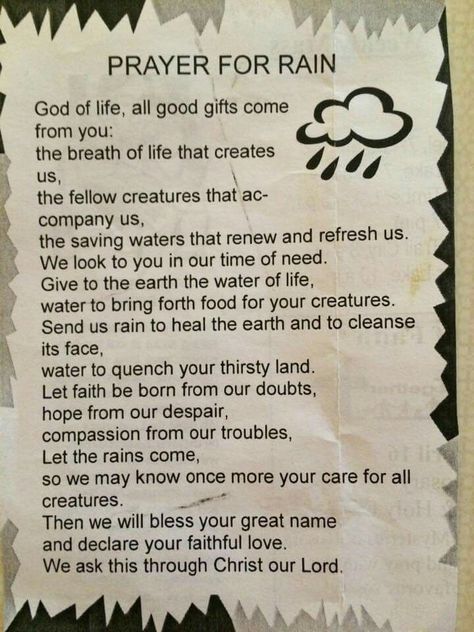 Prayer for rain                                                       … Pray For Rain Quotes, Environment Destruction, Prayer For Rain, Evening Prayers, Showers Of Blessing, Prayer For My Children, Rain Quotes, Rainbow Warrior, Spiritual Prayers