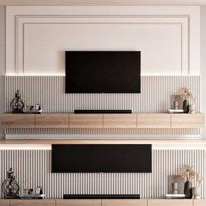 Tv Console Design, Luxury Tv Wall, Modern Tv Room, Modern Tv Unit Designs, Tv Unit Design Modern, Tv Cabinet Design, Tv Unit Interior Design, Living Tv, Modern Tv Units