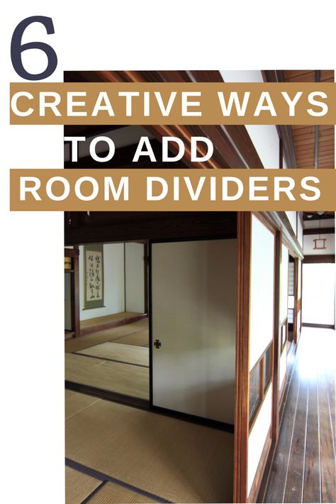 6 types of creative room dividers for your home. Beautiful Partitions to decorate the room and add aesthetics. Latest ideas with new ideas for your home decoration. #room #divider #partition Room Seperation Idea, Cheap Partition Ideas, Ideas For Room Dividers, Room Devision Ideas Wall, Living Room Partition Design Wall Dividers, Wall Divider Ideas Room Partitions, How To Separate Rooms Without Walls, Types Of Partition, Room Seperator Ideas