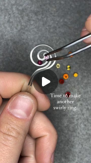 Wire Wrapping Tutorial on Instagram: "How this fiery ring came out?
repost- @beadedbones
.
.
.
#wirewrapring #wirewrapping #wirewrappedjewelry #uniquering #ooakring #handmadering" Wire Wrapped Rings, Wire Wrapped Jewellery, Wrapping Tutorial, Unique Silver Rings, Wire Wrapping Tutorial, Wire Work, Wrapped Pendant, Wire Wrapped Pendant, Wire Wrap