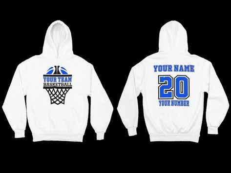 Hoodies Ideas Design, Custom Hoodies Ideas Design, Custom Basketball Hoodie, Custom Hoodies Ideas, Hoodies Ideas, Basketball Hoodies, Football Spirit, Basketball Mom Shirts, Basketball Hoodie