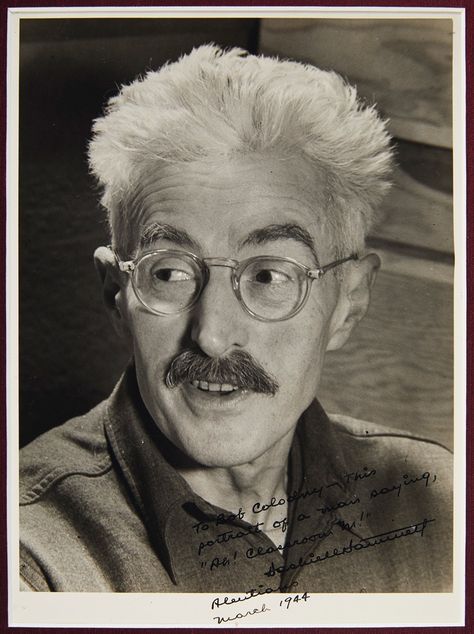 Dashiell Hammett — the man who made pulp fiction credible | Christie's Dashiell Hammett, Dorothy Parker, Beat Generation, Detective Fiction, Detective Story, Pulp Magazine, Influential People, Adventure Story, Fashion Designer