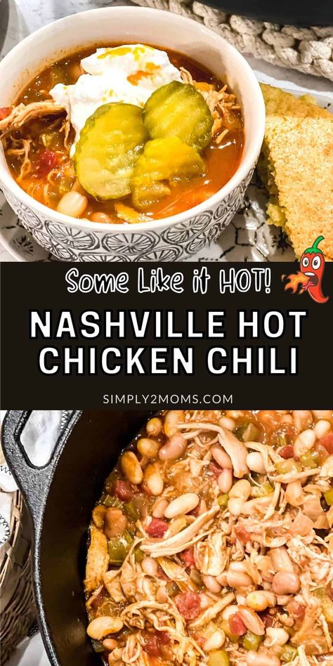 Spicy Buffalo Chicken Chili, Hot Chicken Chili Trisha Yearwood, Trisha Yearwood Nashville Hot Chicken Chili, Trisha Yearwood Hot Chicken Chili, Nashville Hot Chicken Chili Trisha Yearwood, Soup Hot And Sour, Crockpot Nashville Hot Chicken, Copycat Chili Recipes, Nashville Food Recipes