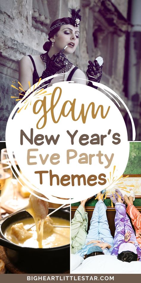 Throw a stylish New Year's Eve party with these fantastic party themes. From chic dress codes to fun-filled activities, these ideas will keep your guests entertained all night. Whether it's a small family party or a big bash, these New Year's Eve themes are sure to impress. Perfect for creating a memorable night. New Year's Eve Party Themes, New Year's Eve Party, New Years Party Themes, House Party Themes, Fun Party Theme Ideas, Eve Parties, New Year’s Party Ideas Adults House Party Themes, Nye Theme, Friends Themed Party, New Years Party Themes, New Year's Eve Party Themes, Sleepover Party Games, Party Theme Ideas, Teen Party Games, Pyjama Party