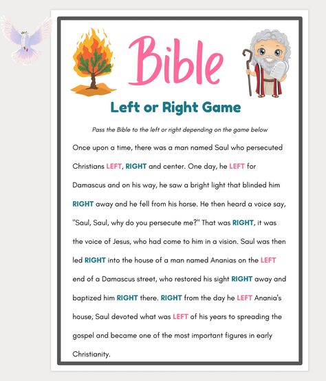 Kids Bible Games, Womens Ministry Games, Bible Games For Kids, Sunday School Games, Church Games, Bible Games, Sunday School Activities, Church Activities, Games Printable