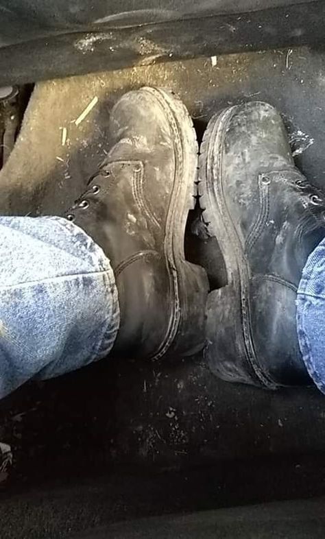 Blue Collar Men Aesthetic, Blue Collar Aesthetic Men, Blue Collar Men Worker Aesthetic, Timberland Aesthetic, Collar Aesthetic, Skinhead Boots, Working Boots, Logger Boots, Military Combat Boots