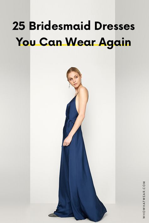 Don't get stuck with a bridesmaids dress you hate—here are the best options out there. The best part? You can totally wear these again. Bridesmaid Dresses Ideas, Wedding Reception Hall, Modern Bridesmaid, Easy Wedding Planning, Wedding Themed, Designer Bridesmaid Dresses, Bridesmaids Dress, Dresses Ideas, Bridesmaid Gown