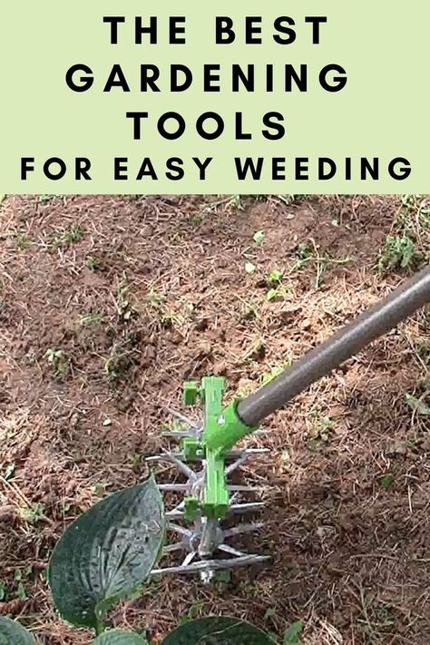 rotary cultivator being used in a flower bed. Weeding Tools For Garden, Garden Weeder Tool, Garden Weeding Tools, Garden Fairy Costume, Weeder Tool, Garden Cultivator, Modern Water Feature, Front Lawn Landscaping, River Rock Garden