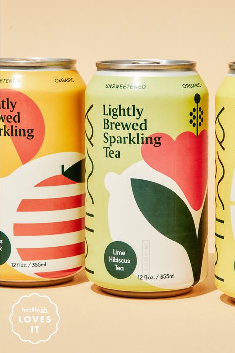 Sparkling Tea, Packaging Box Design, Typographie Logo, Drinks Packaging Design, Tea Brands, Drinks Design, Graphic Design Packaging, Tea Packaging, Food Packaging Design