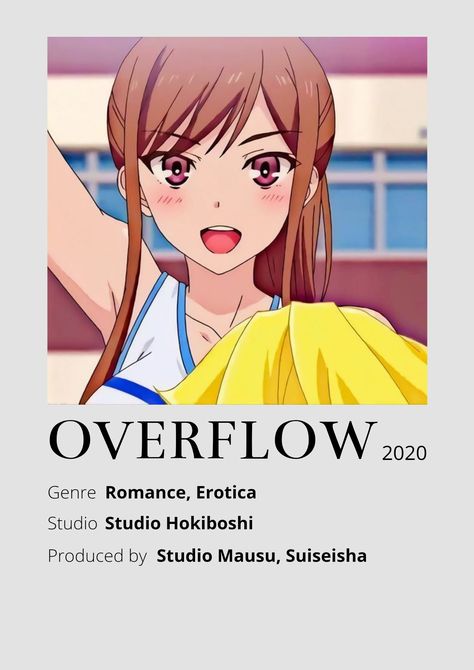 Overflow Anime Minimalist poster 😊 Information taken from myanimelist.net and wikipedia.org Overflow Anime, Poster Information, Anime Minimalist Poster, Prison School, Minimalist Posters, Anime Watch, Anime Poster, Minimalist Poster, Drama