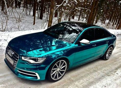 Metallic green/blue Audi Rs6 Audi, Luxe Auto's, Audi A, Car Tips, Chrome Cars, Audi A7, Audi A8, Best Luxury Cars, Fancy Cars