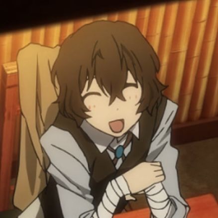 Dazai Brown Aesthetic, Cute Dazai, Dazai Cute, Osamu Dazai, Dazai Bungou Stray Dogs, Ciel Phantomhive, Silly Dogs, Anime Dancer, Cute Anime Profile Pictures