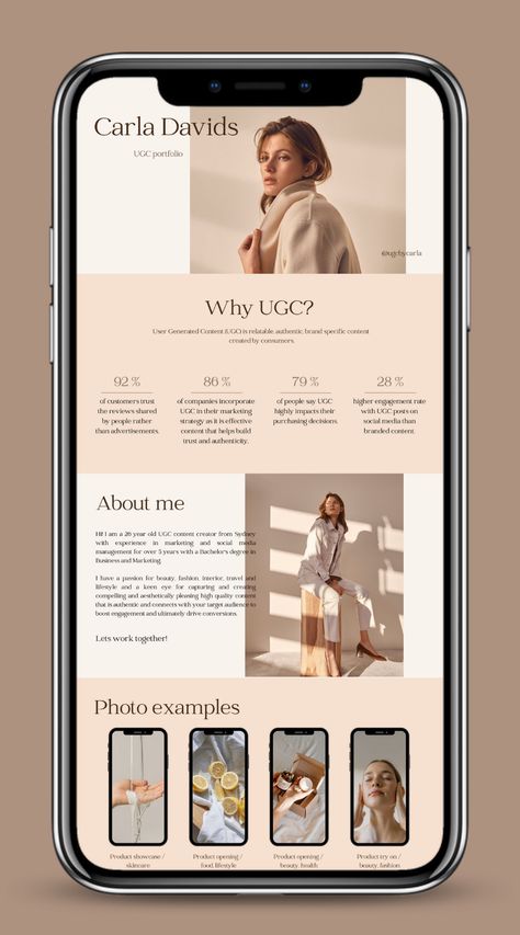 Craft a stellar first impression as a UGC creator with this impactful portfolio website template.  It effortlessly showcases your unique personality, skills, and the compelling reasons brands should choose you as their content creation partner.  .#CanvaTemplates #SocialMediaDesign #InstagramIdeas #PinterestTemplates #CreativeCanva Ugc Portfolio Ideas, Mind Mapping Ideas Creative, Mind Mapping Ideas Creative Design, Template Yearbook, Template Quotes, Template Notes, Quotes Template, Create An Ebook, Yearbook Template