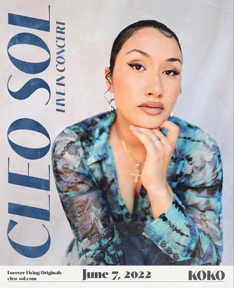 Cleo Sol Album Poster, Cleo Sol Album Cover, Cleo Sol Poster, Neo Soul Music, Black Music Artists, Magazine Design Cover, Neo Soul, Collage Poster, Women In Music