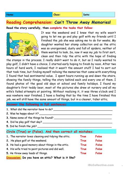 Grade 4 Reading Comprehension Worksheets, Read The Passage, 7th Grade Reading, Esl Reading Comprehension, Middle School Reading Comprehension, Writing Comprehension, Teaching Reading Comprehension, Esl Reading, Reading Comprehension Lessons