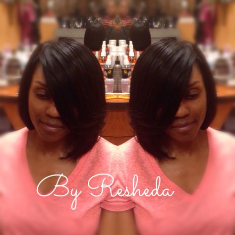 Full Bob sew-in with No leave out✂️#boblife #protectivestyle #purplepackhair #sewinbob Leave Out Sew In Weave Side Part Bob, Long Bob Sew In Weave, Closure Sew In Bob Side Part, Traditional Sew In With Leave Out Bob, Long Bob Sew In, Traditional Bob Sew In, Shoulder Length Bob Sew In, Hair Styles Weave, Black Women Weave Hairstyles