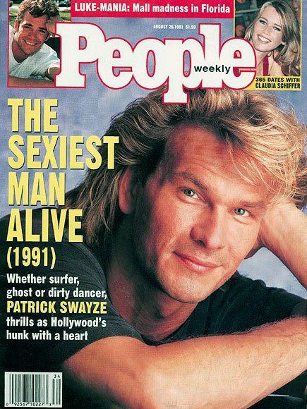 Patrick Swayze: A Talented Heartthrob Remembered | PEOPLE.com Lunges Workout, Patrick Swazey, Patrick Swayze Dirty Dancing, People Magazine Covers, Synchronized Swimming, Patrick Swayze, Dresses 2022, Paul Rudd, Jude Law