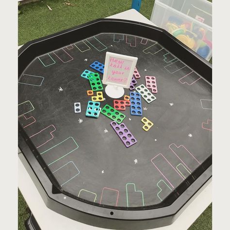 Miss freeman on Instagram: “NUMICON CITY🌃 I’ve seen loads of these over Instagram and this was the perfect week to set it up as my maths activity as were learning our…” Tuff Tray Number Activities, Tuff Spot Maths Year 1, Number Recognition Tuff Tray, Number Bonds To 10 Tuff Tray, Numicon City Tuff Tray, Numicon City, Numicon Activities, Tuff Spot, Math Counting