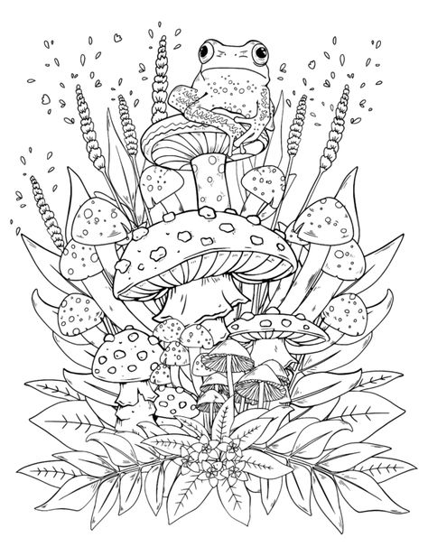 Pigment True Coloring Frog Coloring, Colouring Sheets For Adults, Frog Coloring Pages, Coloring Book Download, Adult Coloring Books Printables, Adult Colouring Printables, Abstract Coloring Pages, Free Adult Coloring Pages, Colouring Printables