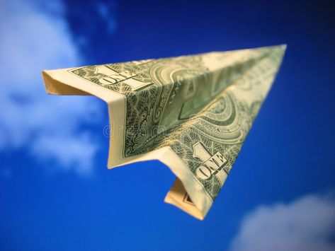 Inexpensive / Expensive Travel. A paper airplane created out of money , #Aff, #Travel, #Expensive, #Inexpensive, #paper, #money #ad Money Airplane, Expensive Travel, Paper Airplane, Paper Airplanes, Design Background, Paper Money, Stock Images Free, Royalty Free, Stock Images