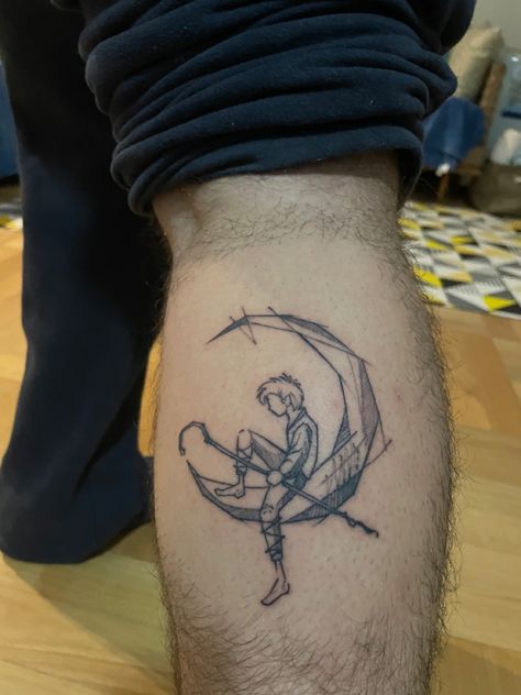 Jack Frost Tattoo Ideas, Epic Tattoo Ideas, Frost Tattoo, Sandman Tattoo, Tattoo Ideas Aesthetic, Tatuaje Studio Ghibli, Watercolor Tattoo Ideas, Mother Nature Tattoos, Ghibli Tattoo