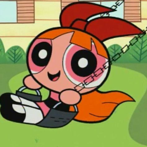 Powerpuff Blossom, Ppg Blossom, Blossom Icon, Blossom Powerpuff, Blossom Ppg, Powerpuff Girls Cartoon, Old Cartoon Shows, Powerpuff Girls Wallpaper, Ppg And Rrb