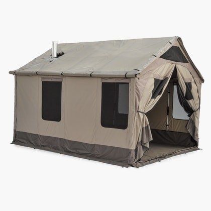 Outfitter tents Outfitter Tent, Tents Camping Glamping, Minivan Camper, Tent For Camping, Camping Gear Survival, Tent Living, Comfortable Camping, Best Tents For Camping, Family Tent Camping