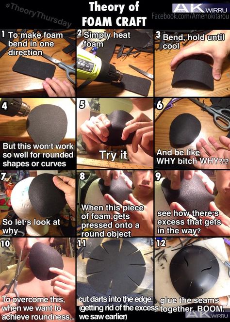 Foam Clay Mask Cosplay, Eva Foam Tutorial, Cosplay Armor Tutorial, Cosplay Making, Eva Foam Armor, Armor Tutorial, Foam Costume, Foam Cosplay, Armadura Cosplay