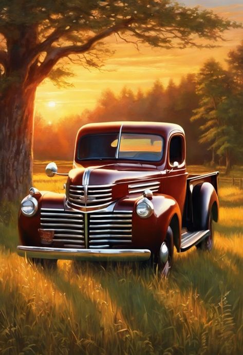 Vintage 1940s Dodge Check more at https://paintlyx.com/vintage-1940s-dodge/ Retro Pics Vintage Photos, Old Truck Photography, Old Red Truck, Classic Car Photography, Old Dodge Trucks, Red Truck Decor, Old Vintage Cars, Old Pickup, Beautiful Cabins