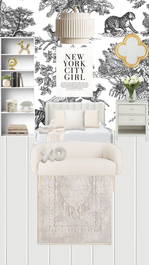 #roominspo  #fyp Gossip Girl Room, Gossip Girl Aesthetic, Serena Van Der, White Room Decor, Serena Van, Cosy Room, Pinterest Room Decor, Preppy Room, Minimalist Room