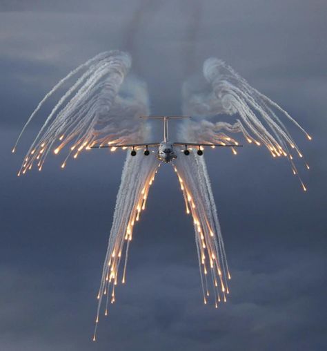 FACT CHECK: Do 'Angel Flights' Release Flare Salutes for Fallen Soldiers? Instagram, Ac 130, Fallen Soldiers, The Sky, Angel