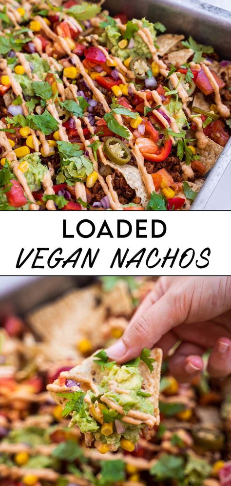 Vegan Cheese Dip, Vegetarian Dips, Veggie Nachos, Delicious Vegan Meals, Cauliflower Vegan, Vegan Cashew Cheese, Vegetarian Nachos, Snacks Vegan, Vegan Nachos Cheese